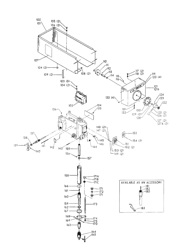Delta 17-548 Diagram and Parts List for 17-548  Delta Drill Press