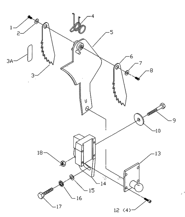 Delta 78-453 Type-1 Diagram and Parts List for 78-453 Type-1 Delta Saw