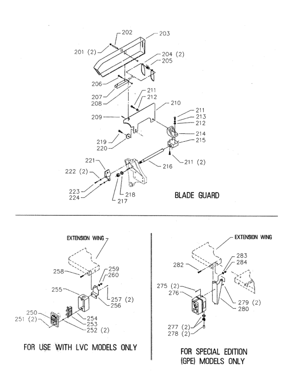 Delta 34-897-1-3 Type-4 Diagram and Parts List for 34-897-1-3 Type-4 Delta Saw