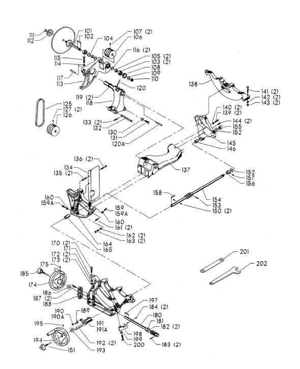Delta 34-778-Bdk Type-1 Diagram and Parts List for 34-778-BDK Type-1 Delta Saw