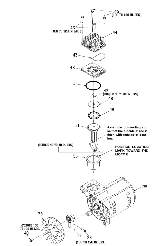 Delta 93-116-Sw Type-0 Diagram and Parts List for 93-116-SW Type-0 Delta Compressor