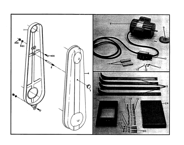 Delta 31-576 Diagram and Parts List for 31-576  Delta Miscellaneous