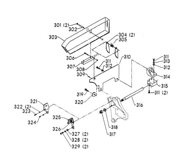 Delta 34-778-Bdk Type-1 Diagram and Parts List for 34-778-BDK Type-1 Delta Saw