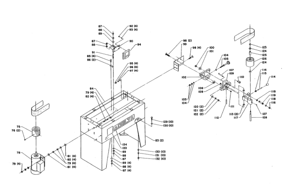 Delta Afm11 Diagram and Parts List for AFM11  Delta Planer Jointer
