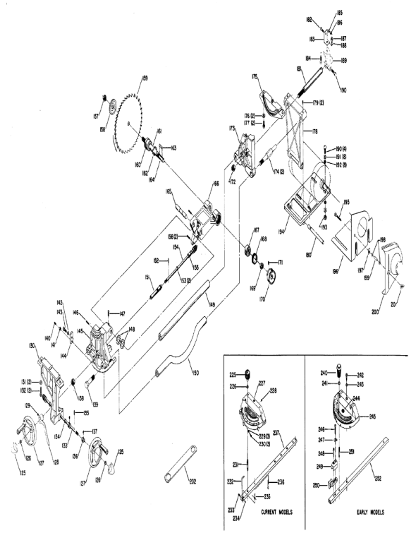 Delta 34-388 Diagram and Parts List for 34-388  Delta Saw