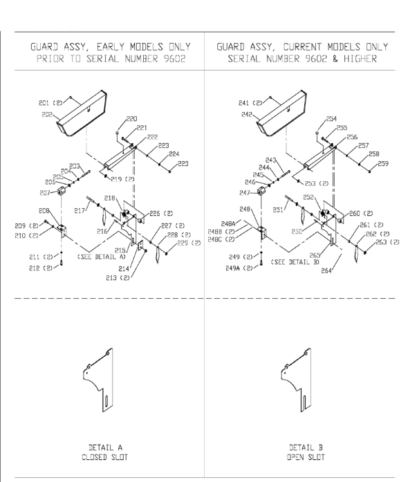 Delta 36-546 Diagram and Parts List for 36-546  Delta Saw