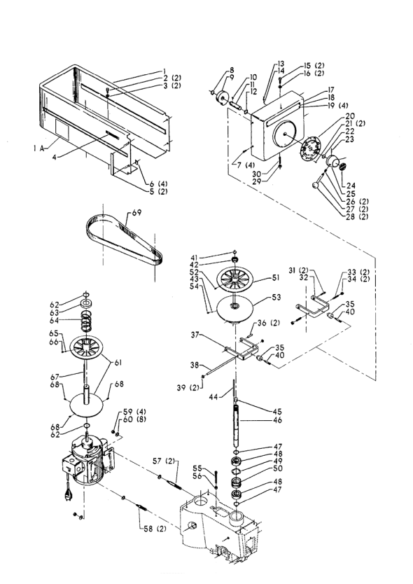 Delta 15-330 Diagram and Parts List for 15-330  Delta Drill Press