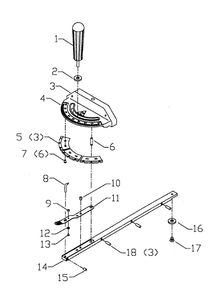 Delta 34-928 Type-1 Diagram and Parts List for 34-928 Type-1 Delta Saw