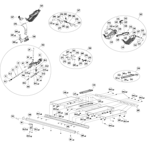 Delta 36-5000t2 Diagram and Parts List for 36-5000T2  Delta Saw