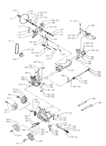 Delta 36-815 Diagram and Parts List for 36-815  Delta Saw