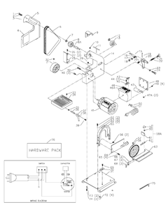 Delta 31-080 Diagram and Parts List for 31-080  Delta Sander Grinder