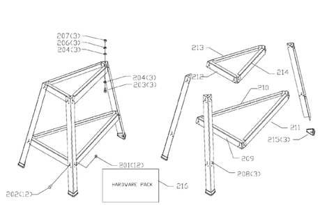 Delta Ss350 Diagram and Parts List for SS350  Delta Saw