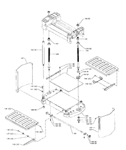 Delta Tp300 Diagram and Parts List for TP300  Delta Planer Jointer