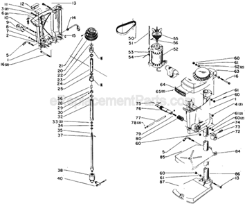 Part Location Diagram of 904070105555S Delta Fibre Wshr