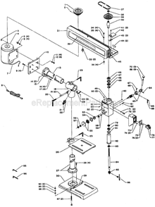 Part Location Diagram of 1310082 Delta Spring W/hsg.