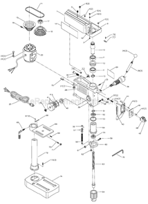 Part Location Diagram of 1246047 Delta Mach Screw