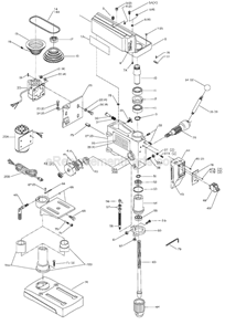 Part Location Diagram of 1310084 Delta Spring With Housing