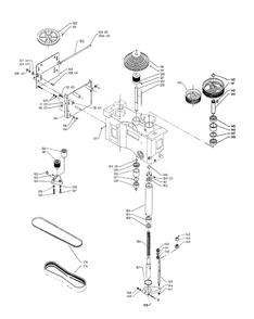Delta Dp13 Diagram and Parts List for DP13  Delta Drill Press