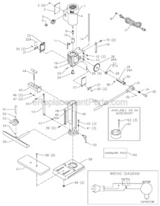 Part Location Diagram of 898395 Delta Hub Assembly.