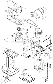 Part Location Diagram of 901020100503 Delta Machine Screw