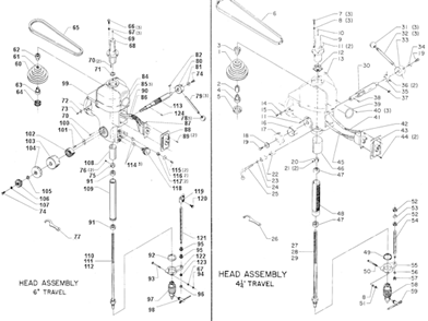 Part Location Diagram of 901020100558 Delta Machine Screw