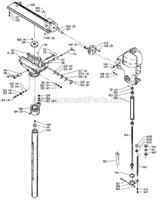 Page B Diagram and Parts List for 15-128 Type 1 Delta Drill Press