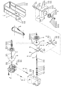 Page A Diagram and Parts List for 15-320 Type 1 Delta Drill Press