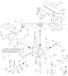 Page A Diagram and Parts List for 17-606 Type 1 Delta Drill Press