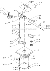 Part Location Diagram of 1330154 Delta Hex Wrench
