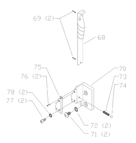 Delta 34-868 Type-1 Diagram and Parts List for 34-868 Type-1 Delta Saw
