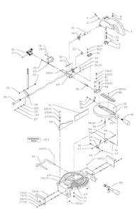 Part Location Diagram of 491870-00 Black and Decker Plate