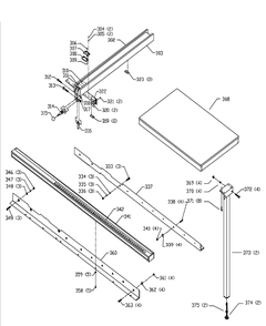 Delta 36-485 Diagram and Parts List for 36-485  Delta Saw
