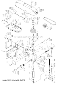 Page A Diagram and Parts List for 20-528 Type 1 Delta Drill Press