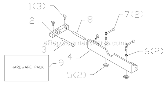 Page A Diagram and Parts List for 20-603  Delta Drill Press