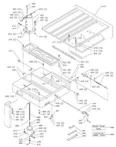Delta 33-413-Bdk Type-2 Diagram and Parts List for 33-413-BDK Type-2 Delta Saw