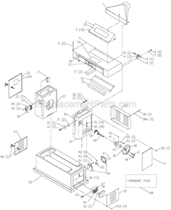 Page A Diagram and Parts List for 22-451 Type 1 Delta Planer Jointer