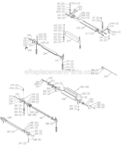 Page C Diagram and Parts List for 22-451 Type 1 Delta Planer Jointer