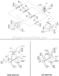 Page B Diagram and Parts List for 22-610 Type 1 Delta Planer Jointer