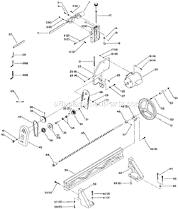 Part Location Diagram of 22-845 Delta RC63N Diamond GR WHL