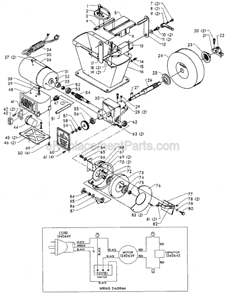 Part Location Diagram of 1342001 Delta Screw