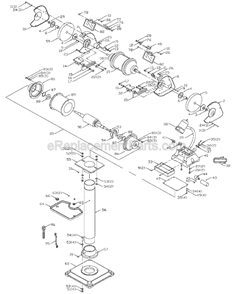 Page A Diagram and Parts List for 23-735 Type 2 Delta Angle Grinder