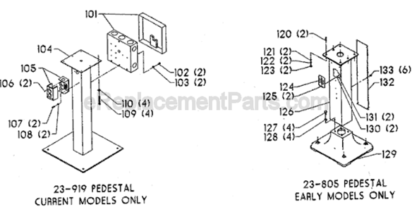 Part Location Diagram of 1349790 Delta Overload Relay