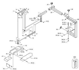 Part Location Diagram of 1359010 Delta HOSE W/COUPLERS + 3