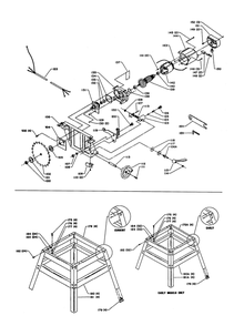 Delta 34-330-(89h70051) Diagram and Parts List for 34-330 89H70051 Delta Saw