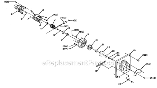 Page A Diagram and Parts List for 28-715 Type 1 Delta Welder