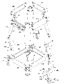 Exploded Diagram C Diagram and Parts List for 36-968 Type 1 Delta Table Saw