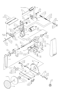 Delta 31-731b Diagram and Parts List for 31-731B  Delta Sander Grinder