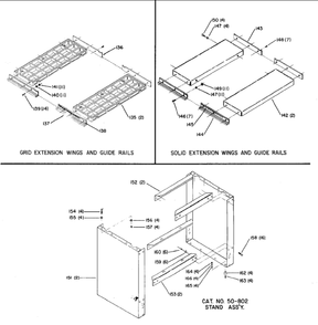 Delta 34-580 Diagram and Parts List for 34-580  Delta Saw