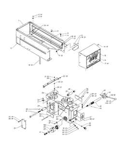 Delta Dp13 Diagram and Parts List for DP13  Delta Drill Press