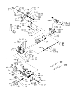 Delta 34-802 Type-3 Diagram and Parts List for 34-802 Type-3 Delta Saw